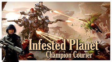 Infested Planet Achievement Champion Courier