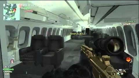 MW3 RANDOM Triple Kill!