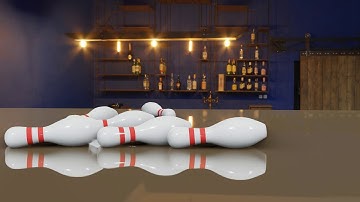 Strike! Bowling Ball Animation Side View