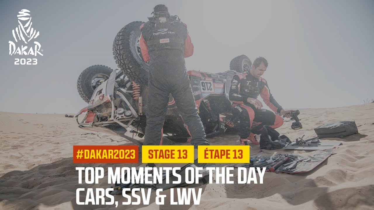 Cars Top moments - Stage 13 - #Dakar2023