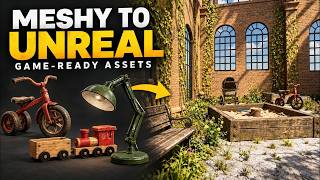 Meshy AI to UE5: Building a Game Environment with Generated Assets and AI Agents