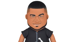 Bleacher Creatures WWE Superstar Keith Lee 10" Plush Figure- A Wrestling Star for Play or Display screenshot 1