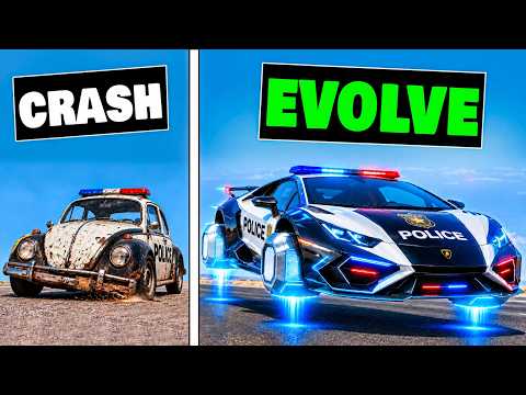 Every Time I Crash, My Police Car Gets a New Hack in GTA 5