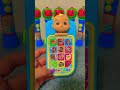 CUTE COCOMELON LEARNING PHONE TOY #cocomelon #trending #toys #shortvideo #viral #shorts