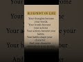Blueprint of life #motivation #ytshorts #quotes #selfimprovement #personaldevelopment