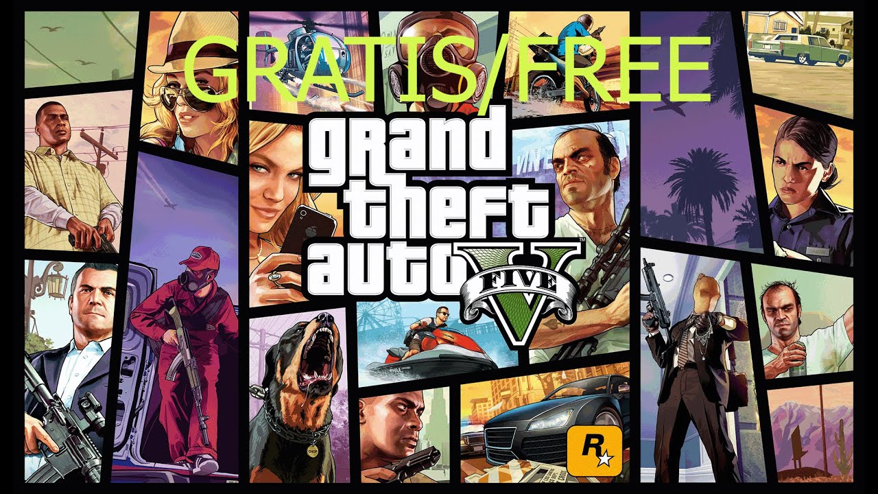 Instalar GTA V en PC TOTALMENTE GRATIS + enlaces en español YouTube