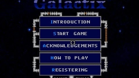 Galactix full gameplay
