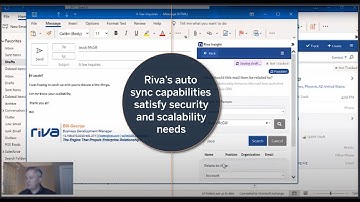 Riva Tech Talk - Email Sync