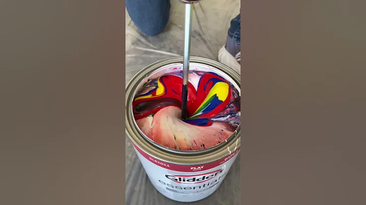 Paint mixes to beautiful solid color! 🌈 - DayDayNews