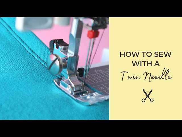 How to Use a Twin Needle {Double Needle} Best Tips & Tricks