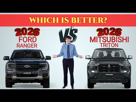 Ford Ranger 2026 vs 2026 Mitsubishi Triton GLS | Which is BETTER?