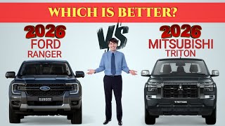 Ford Ranger 2026 vs 2026 Mitsubishi Triton GLS | Which is BETTER