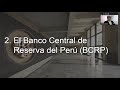 Exposición: El Banco Central de Reserva del Perú y la Economía Peruana