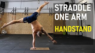 Explore The Movement - Straddle One Arm Handstand
