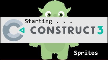 Starting Construct3 - adding sprites, aka images, the foundation of your game