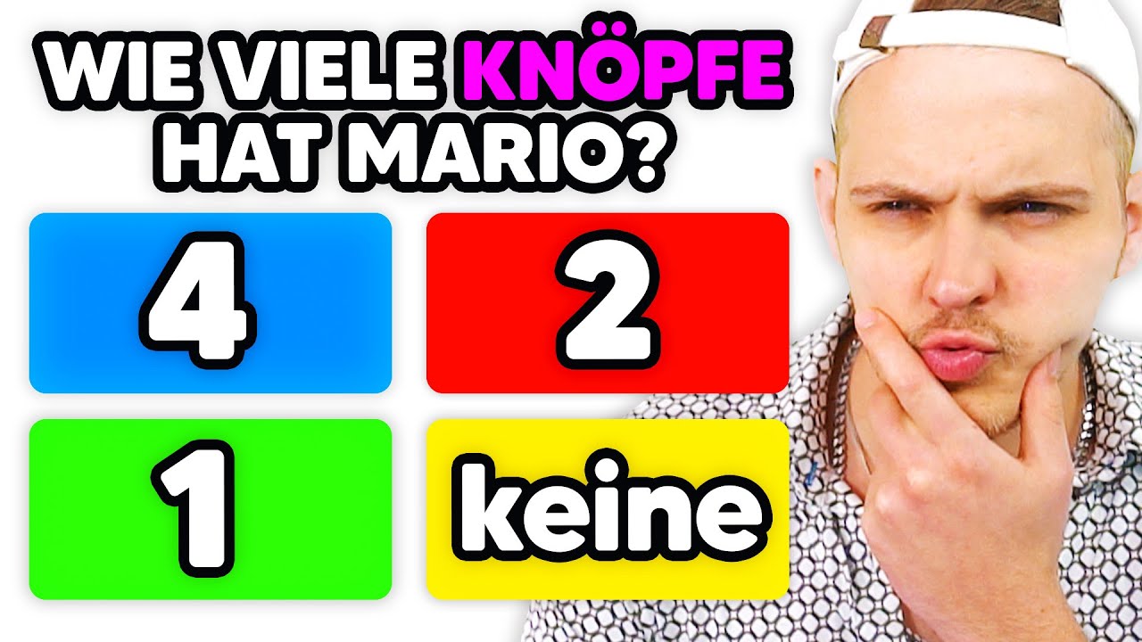 Kannst DU diese Nintendo Fragen lösen?!