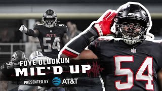Foye Oluokun is Mic'd Up vs. the Dallas Cowboys | Highlights | Atlanta Falcons | 2021 NFL