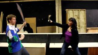 Lady Pirates Of Captain Bree - Act 1 Fight W Prisoner Vs. Pirate - 28 Mar 2010