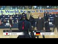 17th world kendo championships 5ch jpnsando vs gergkozaki