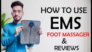 How to use EMS Foot Massager Mat?  | WHATARE THE BENEFITS OF EMS FOOT MASSAGER