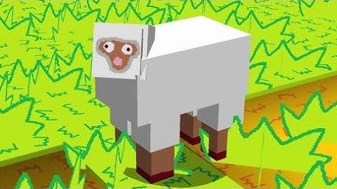 If Minecraft Graphics were made in MS Paint #3