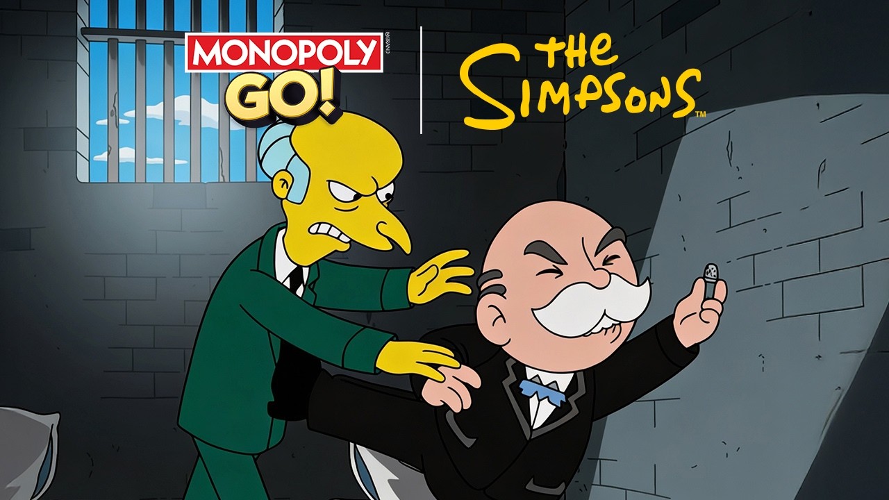 MONOPOLY GO! Goes Full Springfield in a Season-Long The Simpsons Crossover Starting June 3 - Will Ferrell's Mr. Monopoly Faces Harry Shearer's Mr. Burns in an Animated Short as Players Chase 15,000 Rolls and a Homer Token