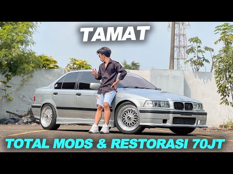 FULL REVIEW Bmw E36 320i PROJECT BMW BERAKHIR !!! Full Modifikasi USDM & Restorasi