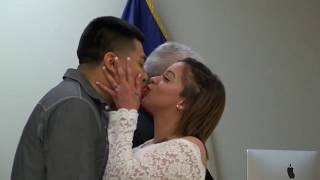Judge marries couples for free