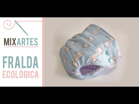 Vídeo: Como Costurar Uma Fralda Reutilizável