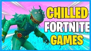 FORTNITE//CHILLED FORTNITE GAMES//THRONE TAKERS CAPTAIN// 100 LEVEL DEATH RUN