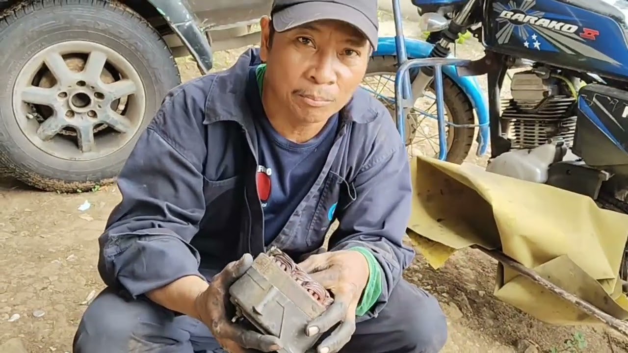 Tamaraw FX Over Charge at hirap umikot Ang starter ( Battery lumobo na )..