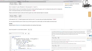 小Q刷Leetcode第22期 299