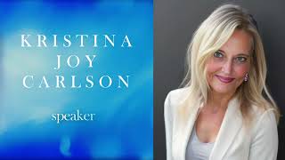 Play video: Kristina Carlson Speaker Reel. Entrepreneur - Author - Speaker