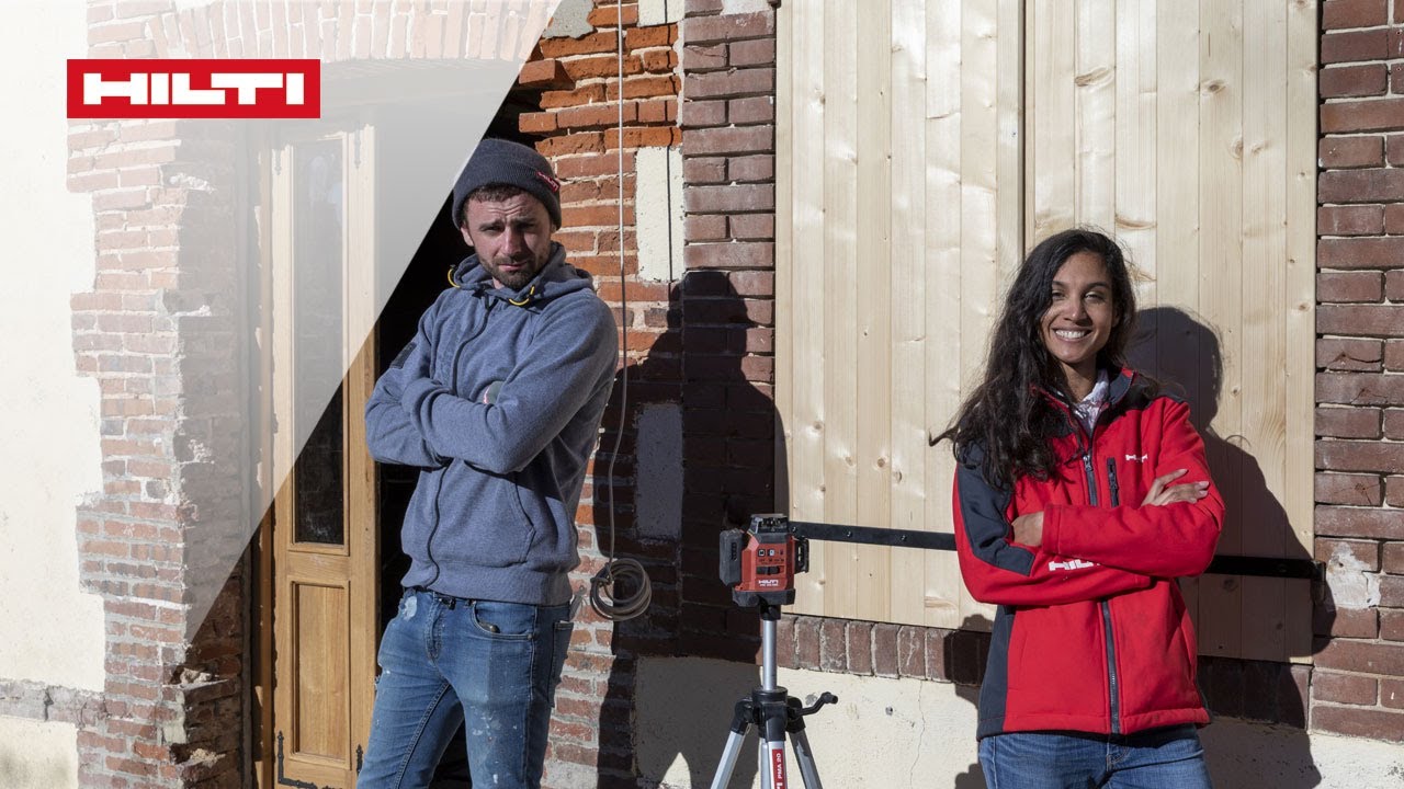 HILTI LIVE Alignez et fixez vos rails avec le PM 30-MG