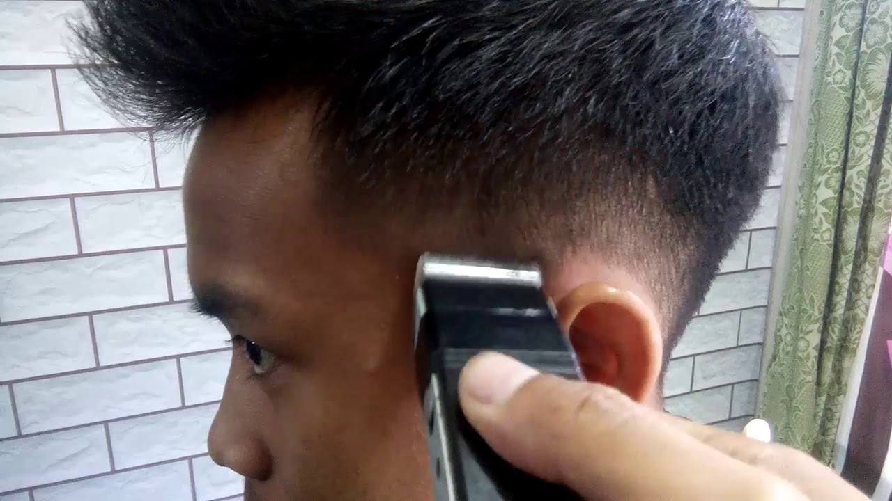 cara potong rambut  2 jari  YouTube