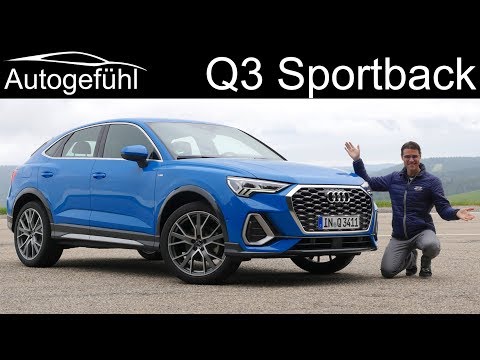 Audi Q3 Sportback FULL REVIEW S-line 1.5 TFSI MHEV vs 2.0 TFSI comparison