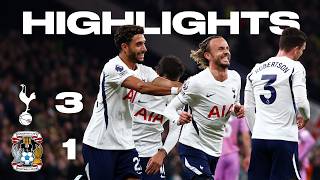 Marmoush's first goal! | Spurs 3-1 Coventry City | Premier League Highlights