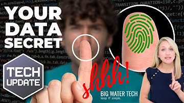 Unlocking Ultimate Security: Biometrics and Passkeys Explained! Big Water Tech - Tech Update