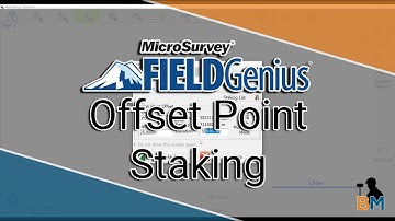 MicroSurvey FieldGenius How To: Offset Staking | Bench Mark