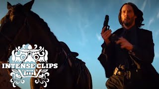 | John Wick chapter 4 | Ruthless Desert Rampage: Witness the Intense Opening Scene!