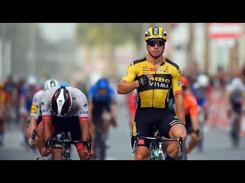 DYLAN GROENEWEGEN a DUBAI su GAVIRIA! UAE TOUR 2020 STAGE 4