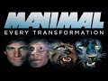 Supercut every transformation in manimal 1983
