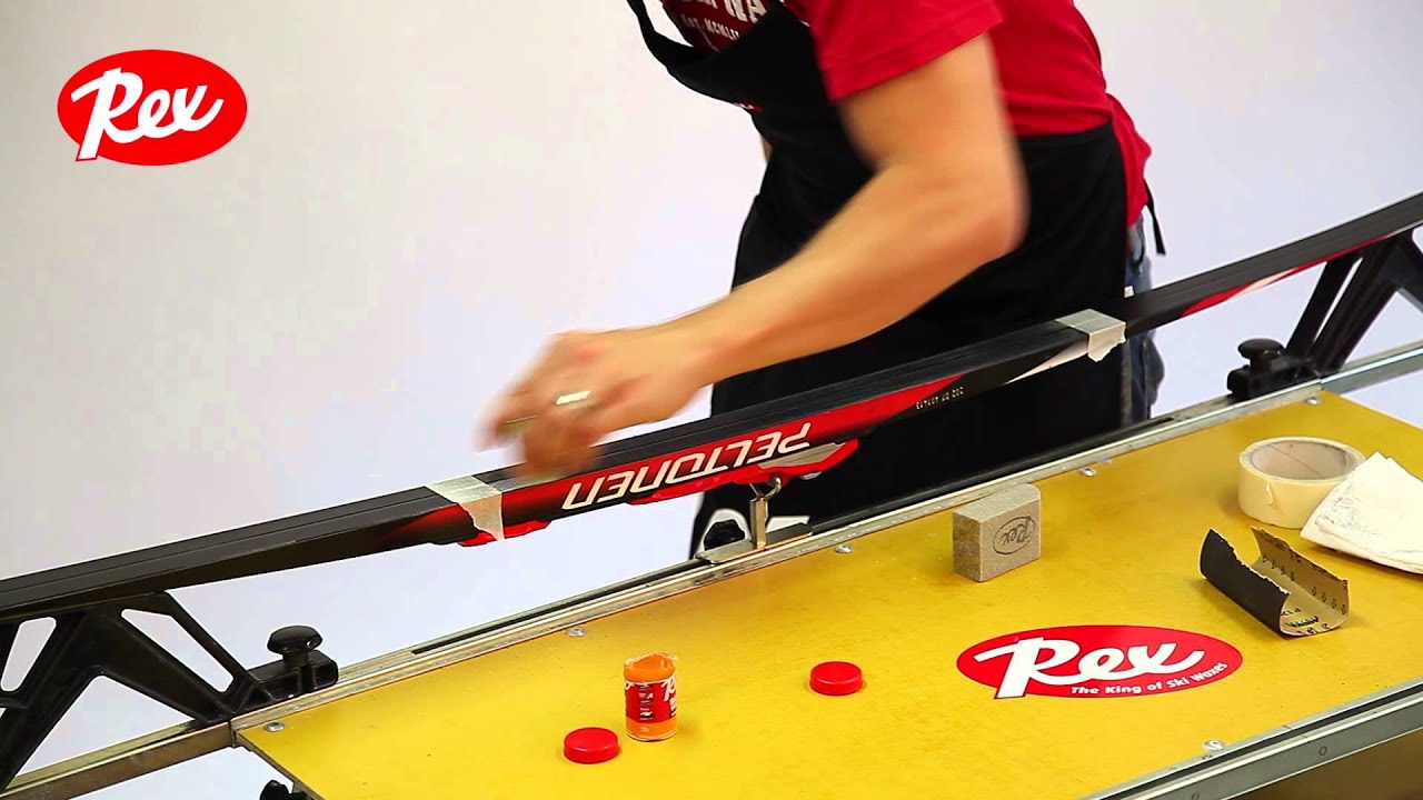 Applying Rex Grip Waxes