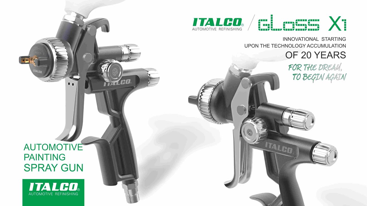 New ITALCO Global bestselling versatile spray gun for automotive