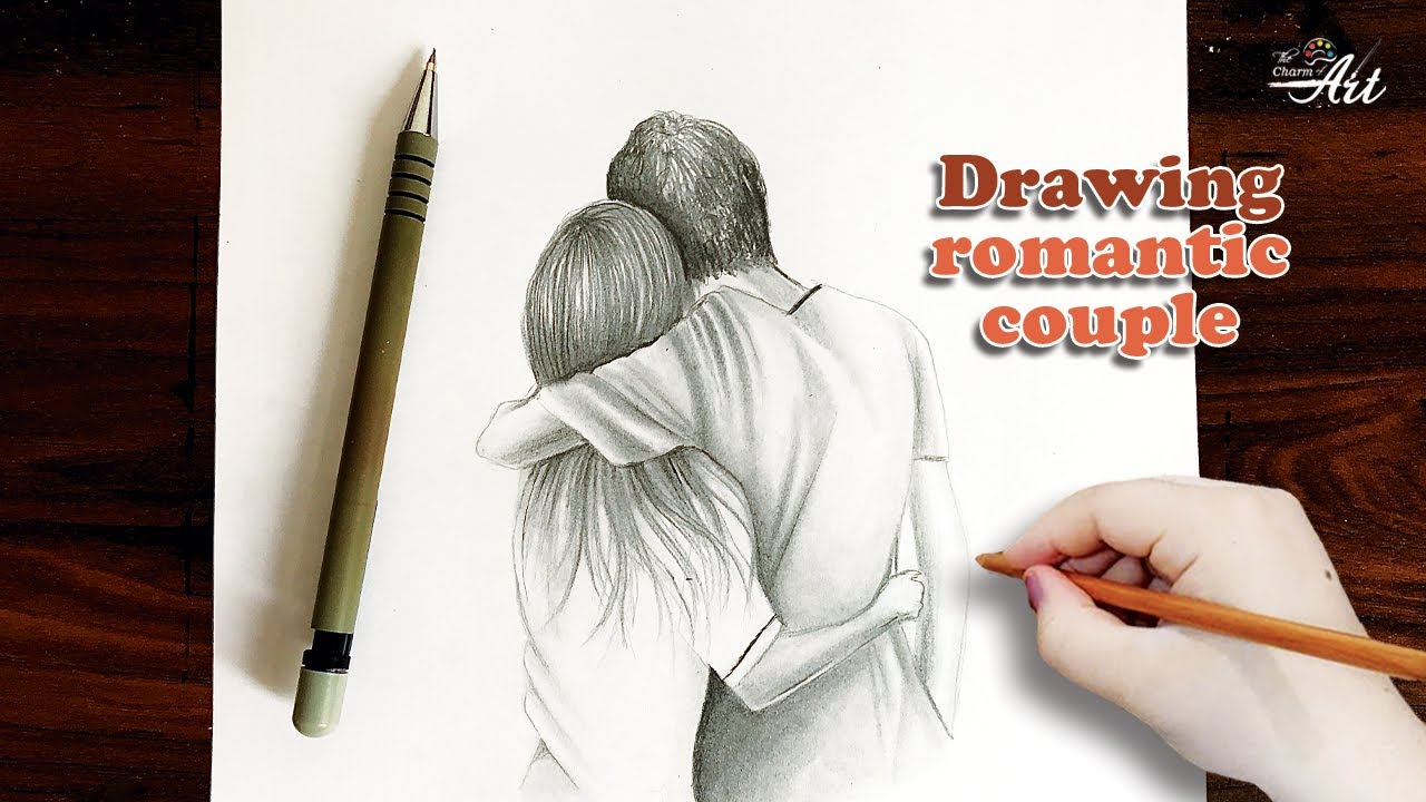 Drawing Love Intimate relationship Girlfriend Pencil, pencil, love, pencil,  black Hair png | PNGWing