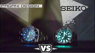 Pagani Design PD-1639 vs Seiko SKX007 - YouTube