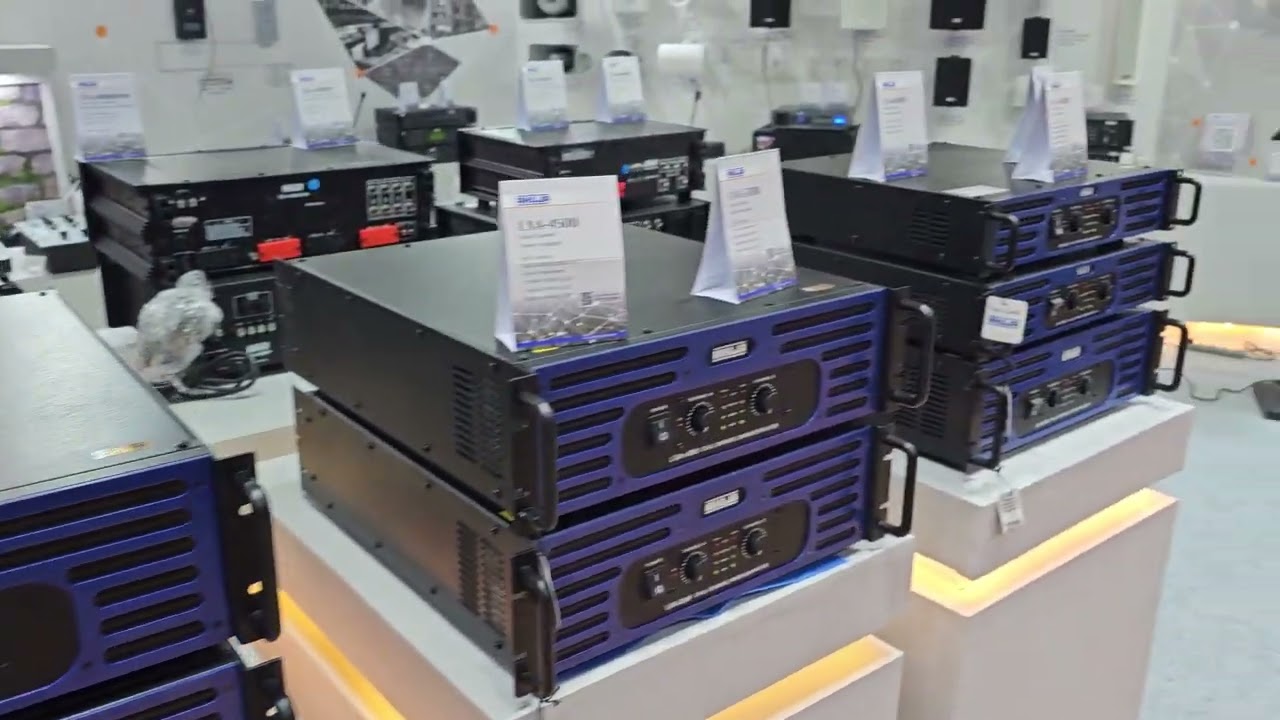 Ahuja amplifiers power series brief overview for DJ, Event, Public Addressing and System Integration