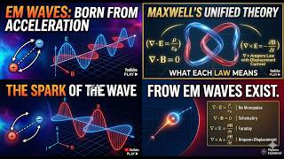 How EM Waves Are Born: From Oscillating Charges to Maxwell’s Equations