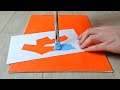 Stencil Abstract Technique for Beginners | Acrylic Painting Step by Step | Work #78