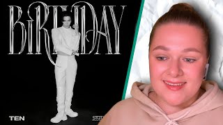 [STATION : NCT LAB] TEN 텐 'Birthday' MV | Reaction